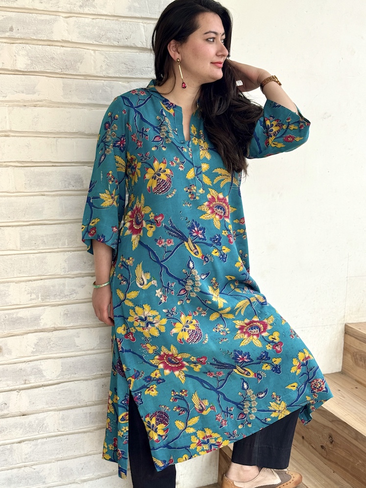 Kalamkari kurta 4