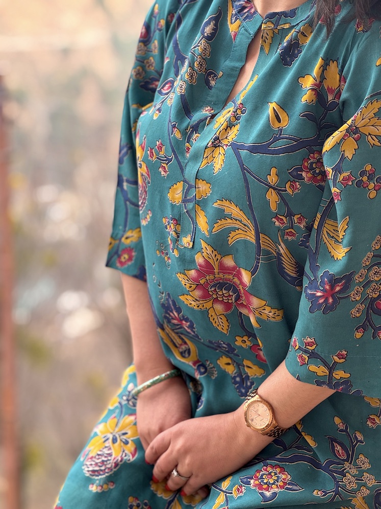 Kalamkari kurta 4