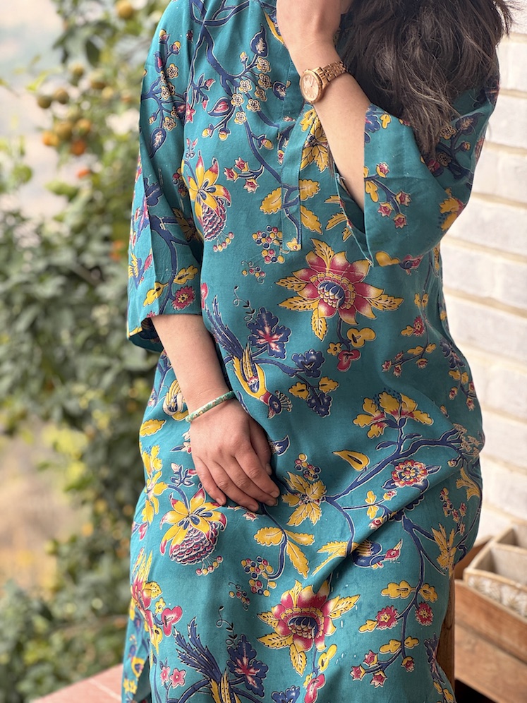 Kalamkari kurta 4