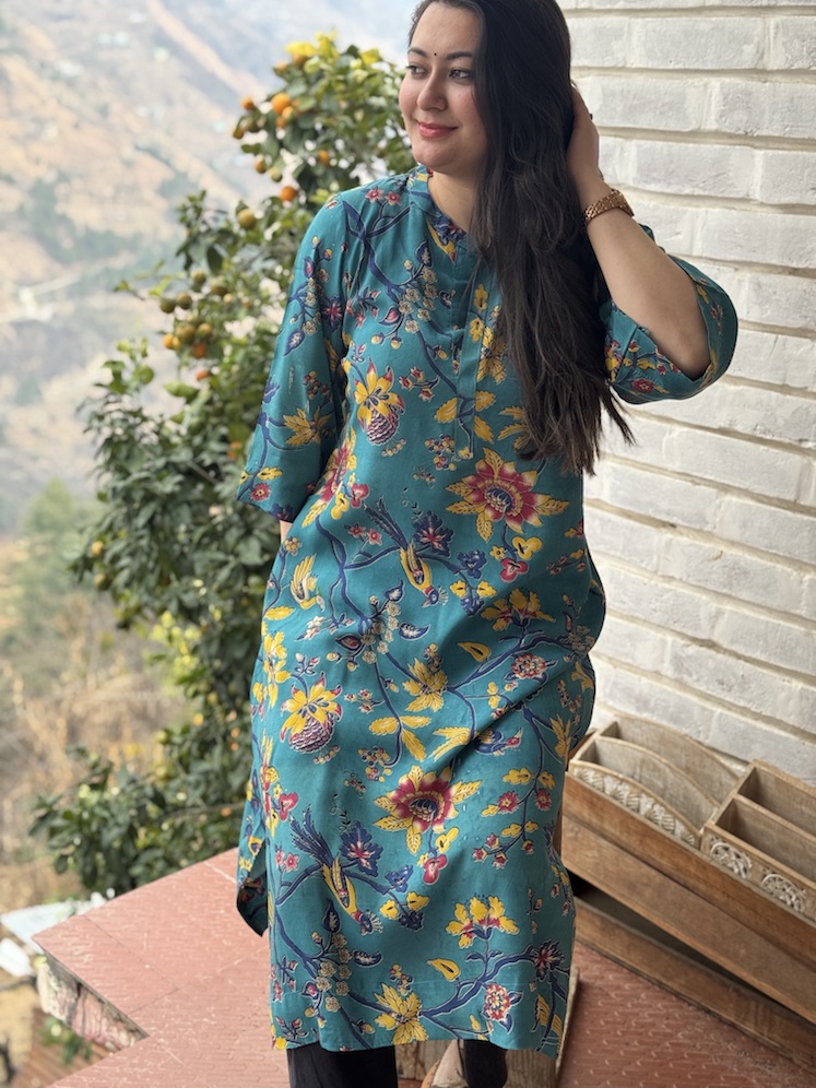 Kalamkari kurta 4