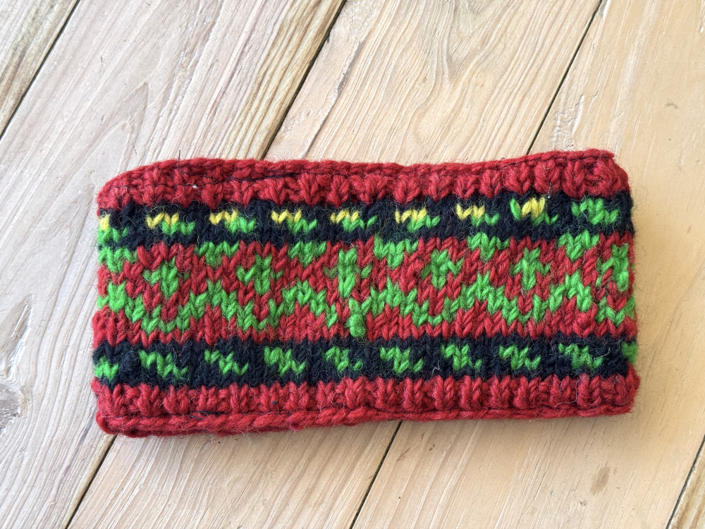 Image of Pure wool ear warmer 22