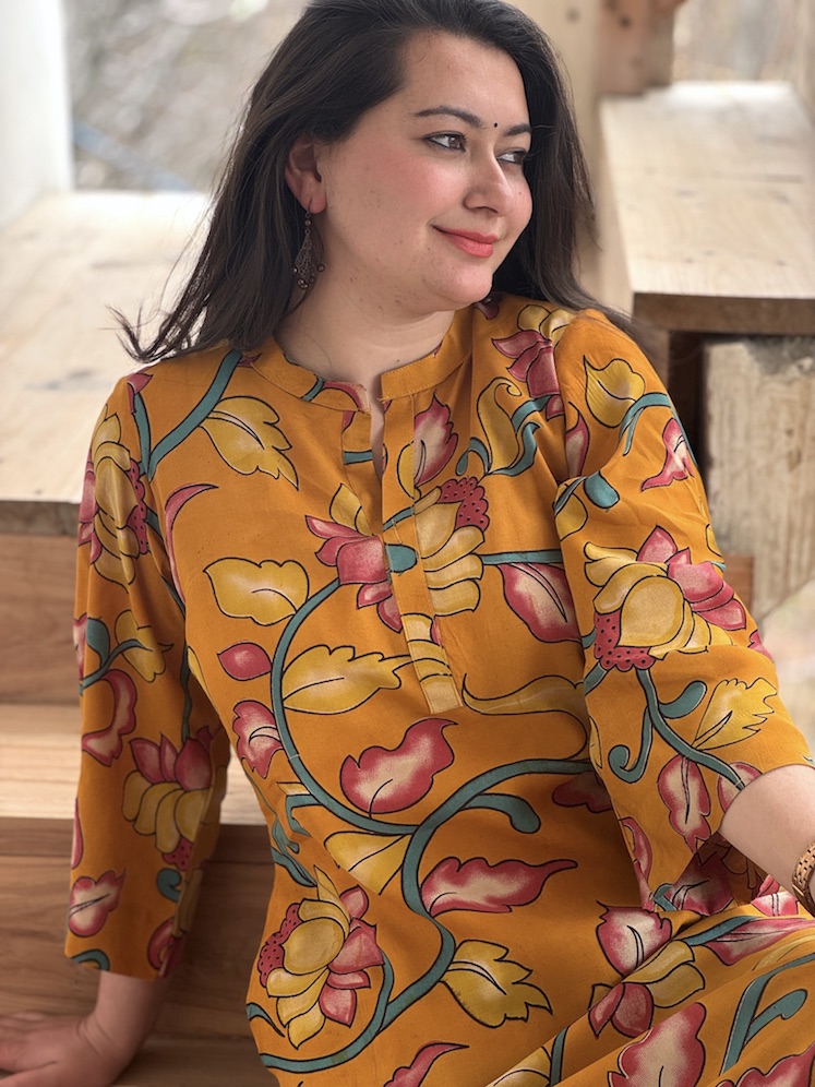 Kalamkari kurta 3