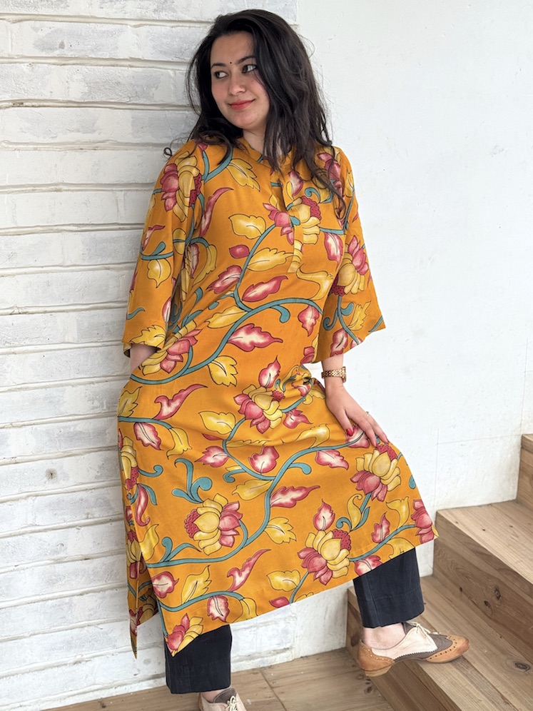 Kalamkari kurta 3
