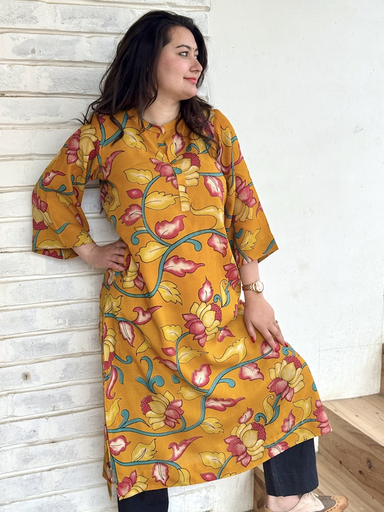 Kalamkari kurta 3
