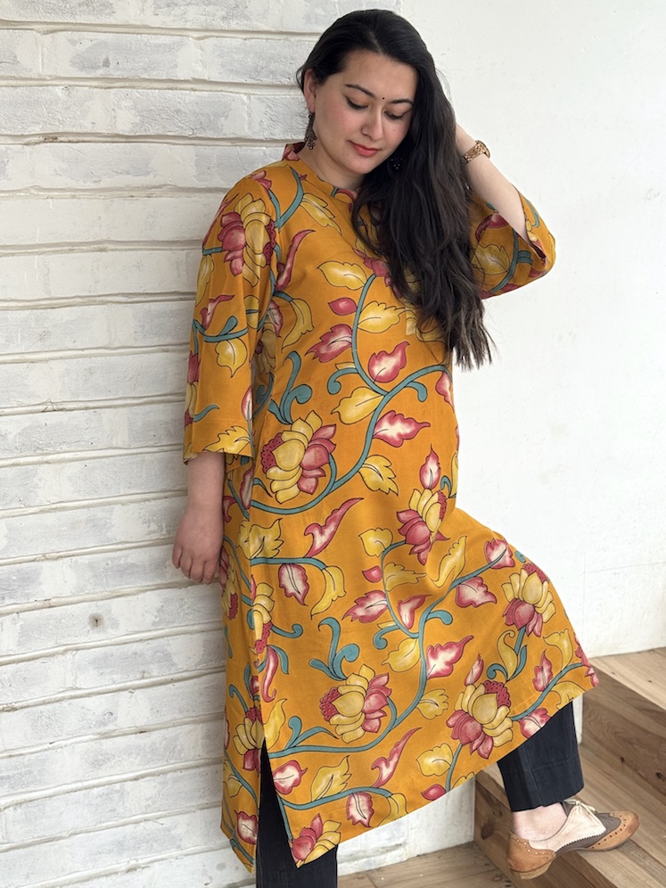 Kalamkari kurta 3