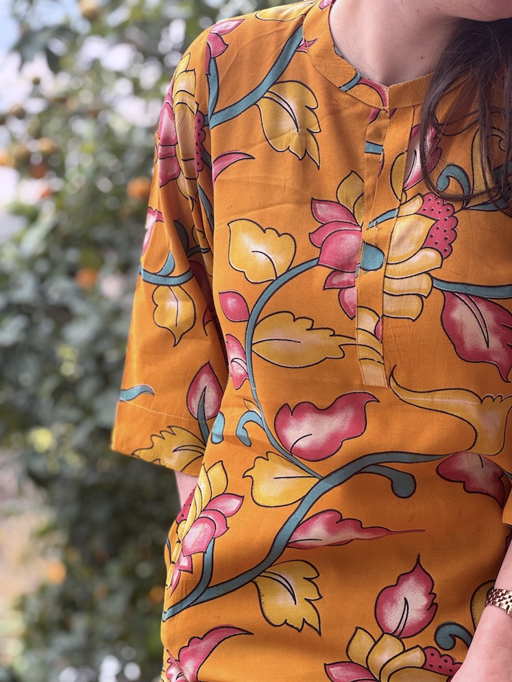 Kalamkari kurta 3