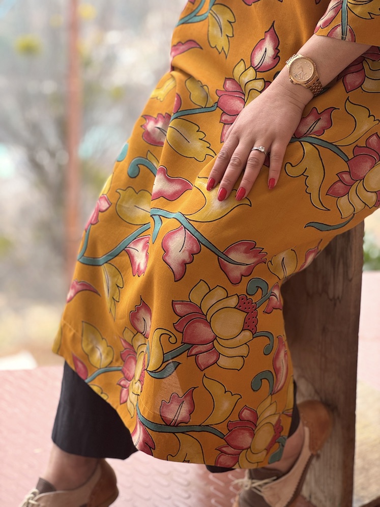 Kalamkari kurta 3