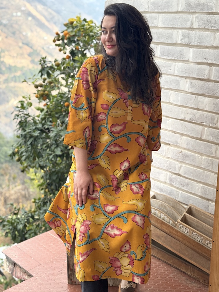 Kalamkari kurta 3