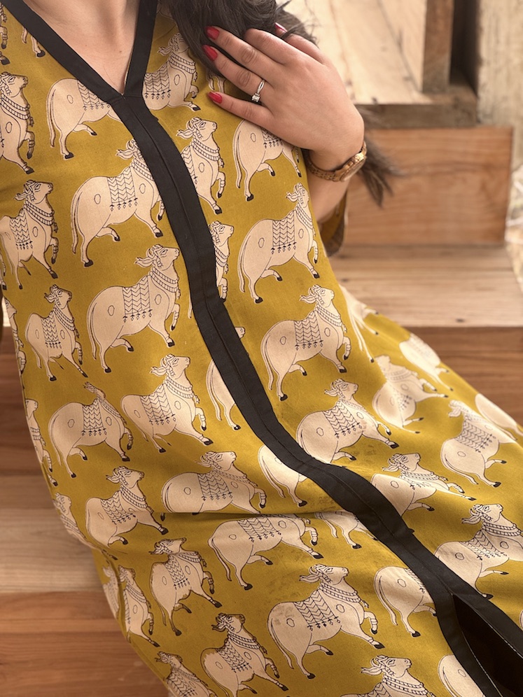 Kalamkari kurta 5