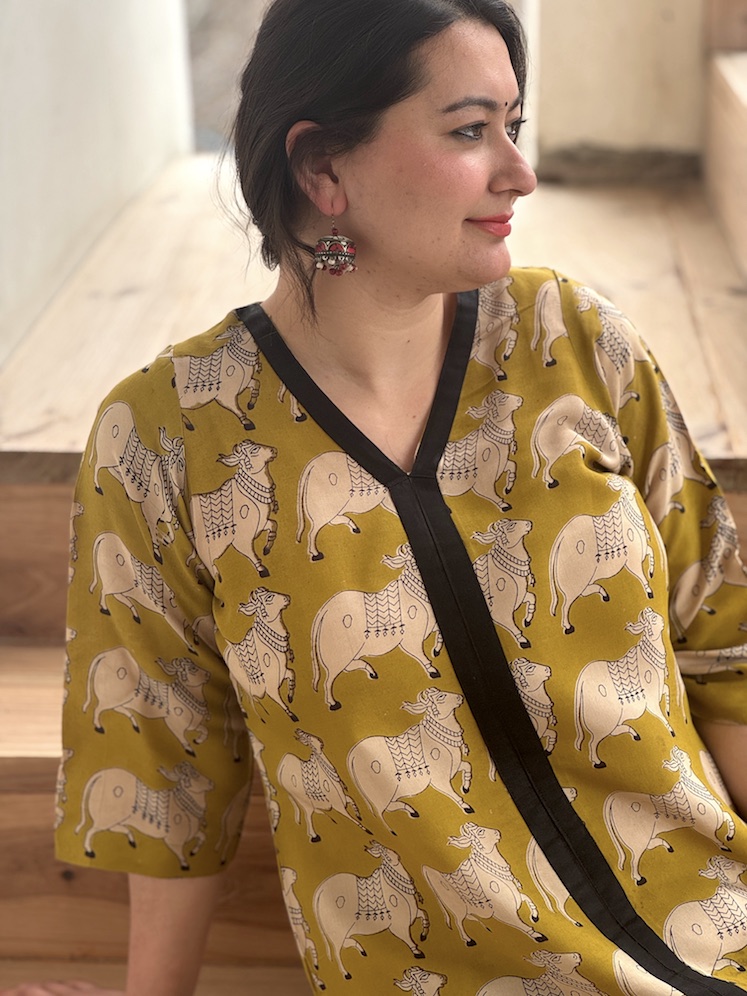 Kalamkari kurta 5