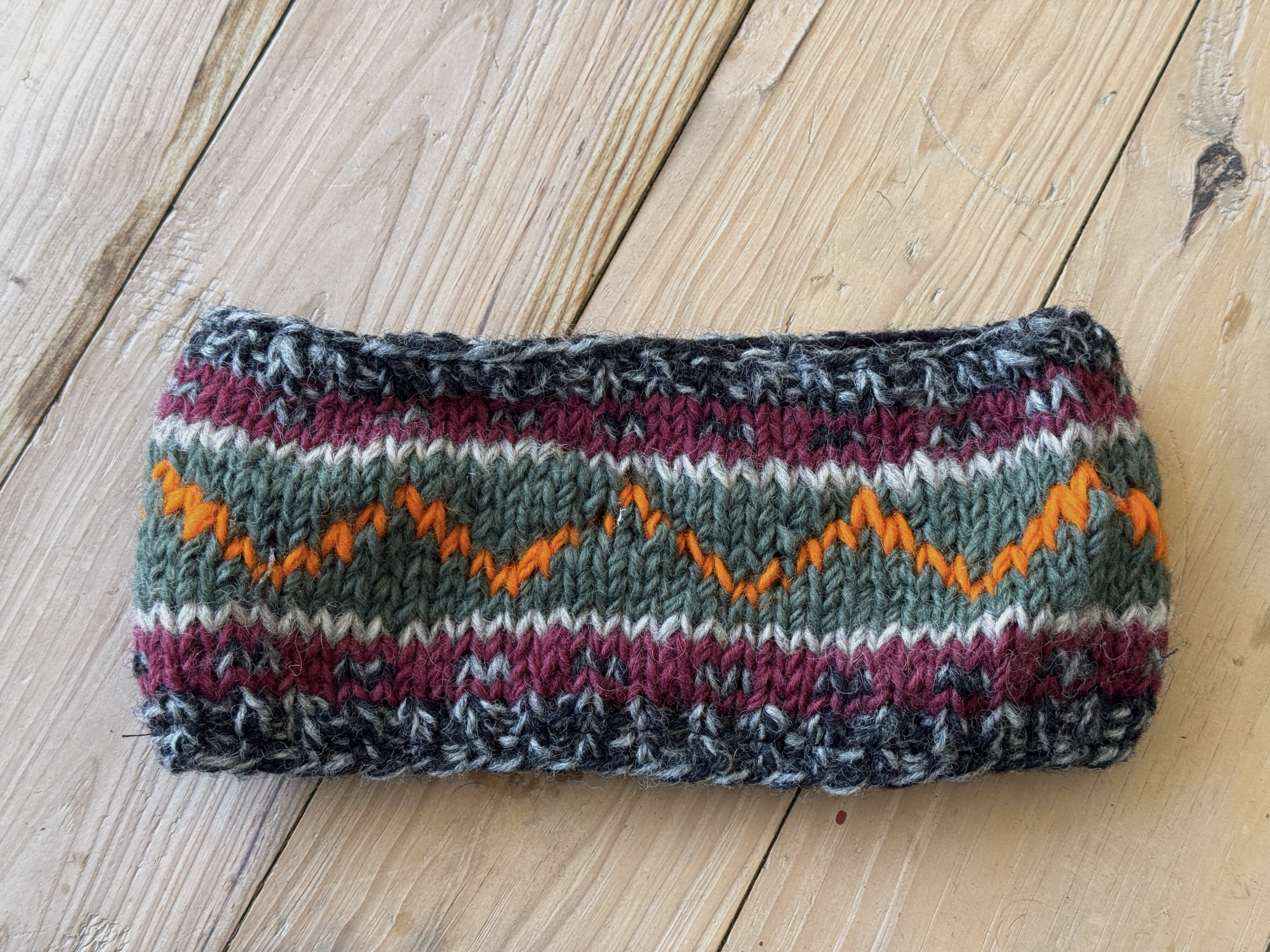 Pure wool ear warmer 24