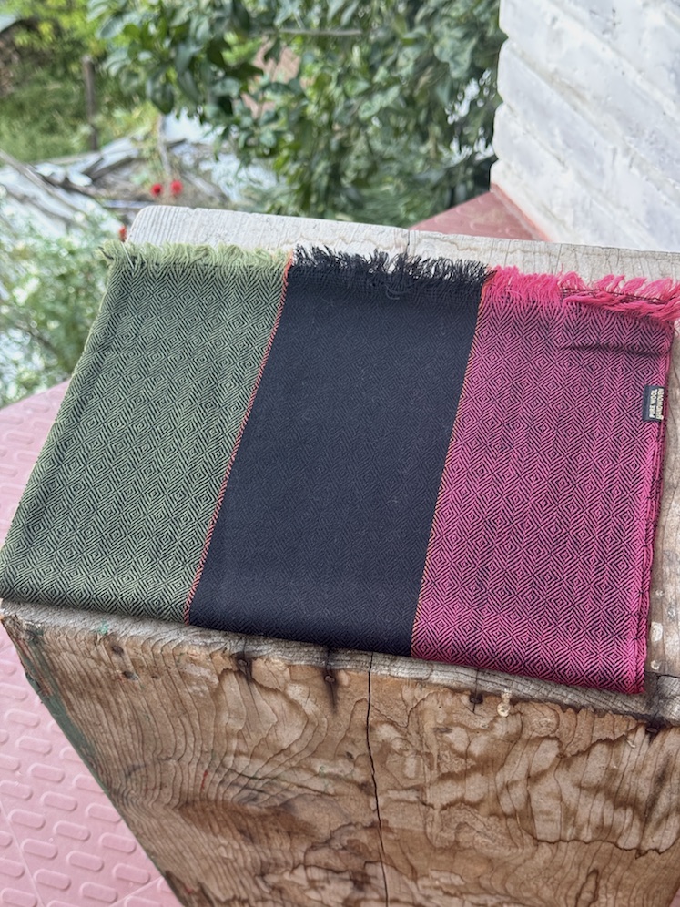 Angora wool muffler 6