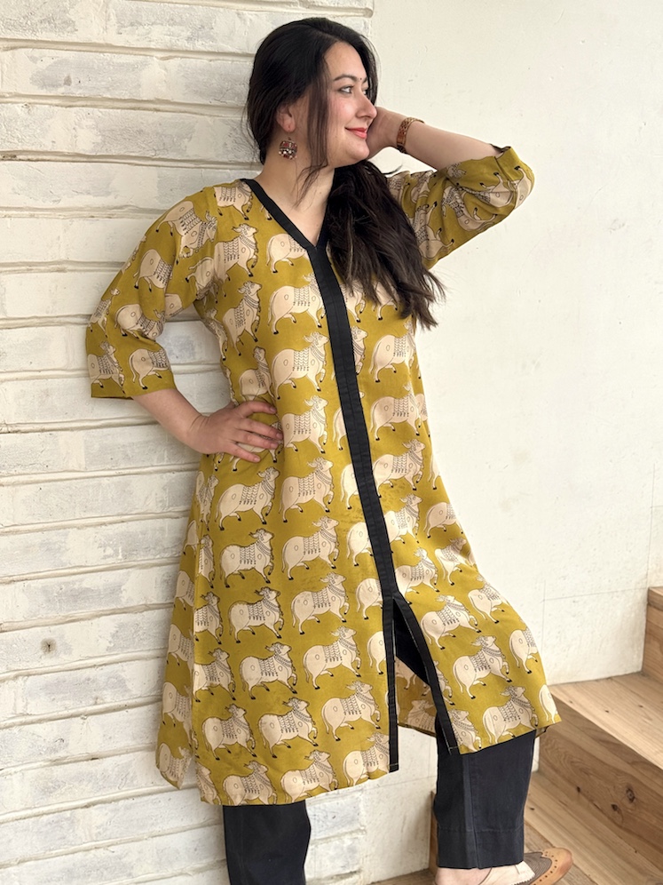 Kalamkari kurta 5