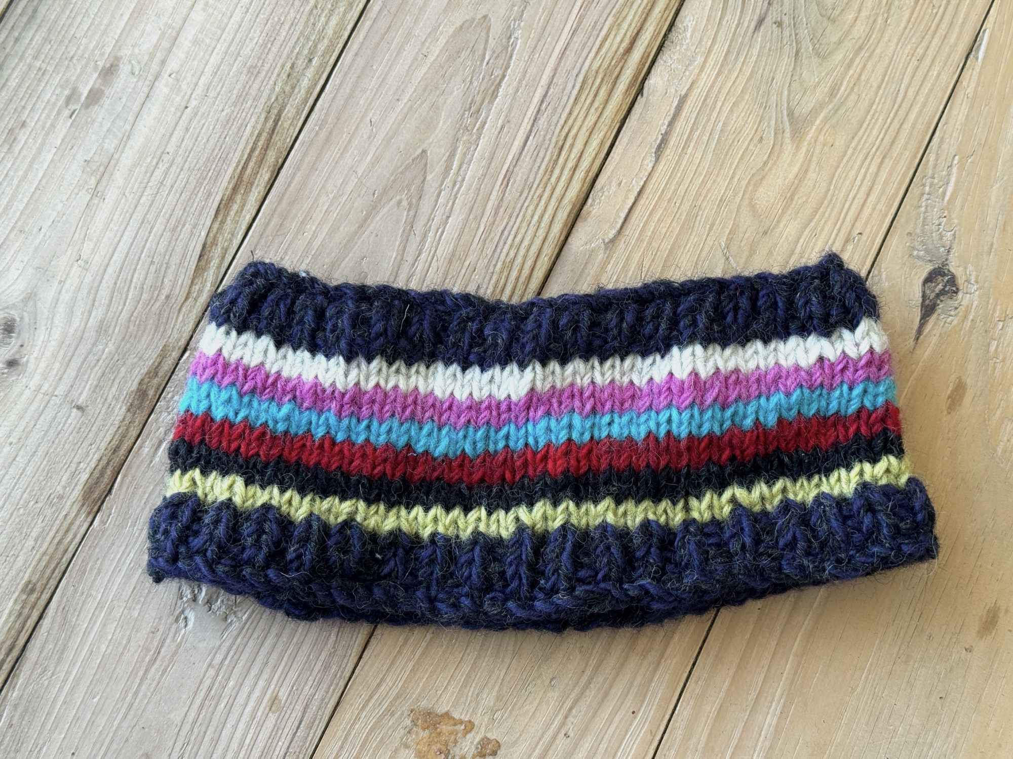 Pure wool ear warmer 25