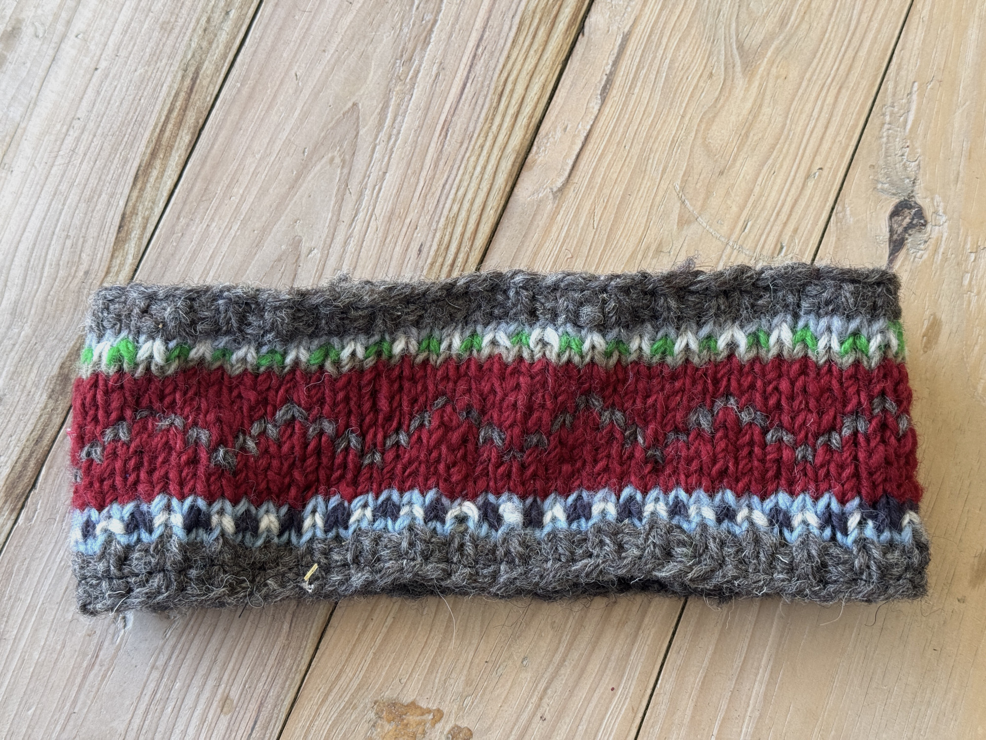 Pure wool ear warmer 27