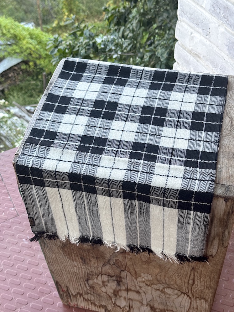 Angora wool muffler 11