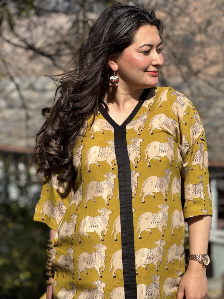 Image of Kalamkari kurta 5