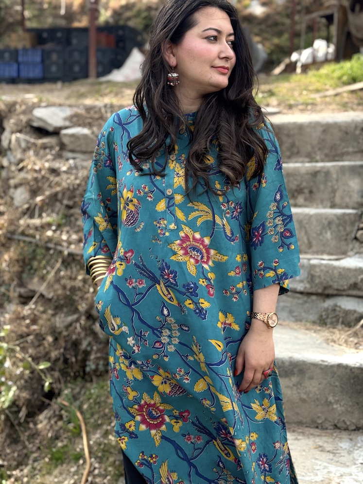 Kalamkari kurta 4