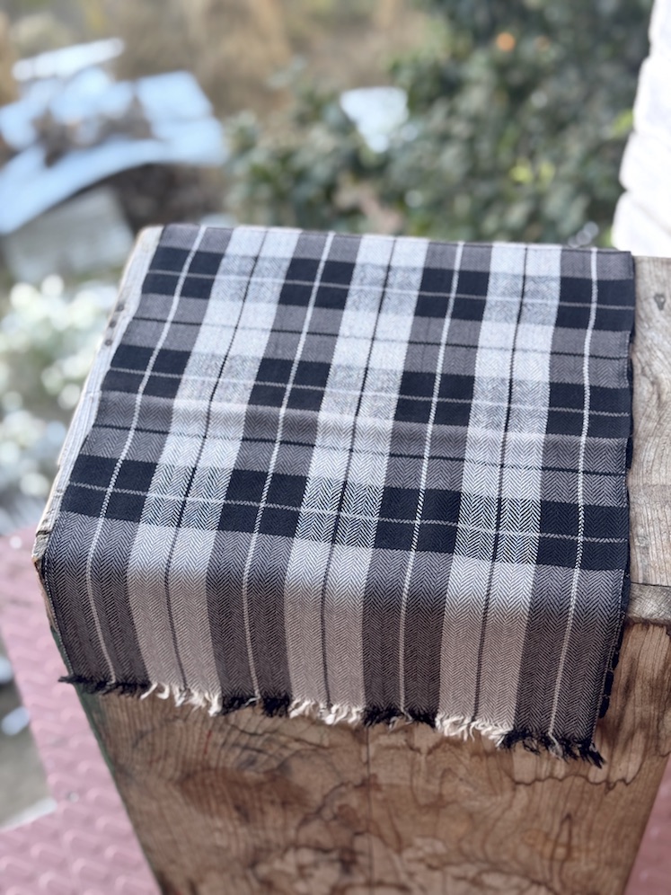 Angora wool muffler 12