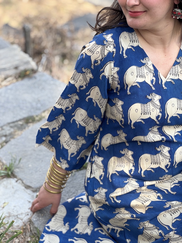 Kalamkari kurta 1