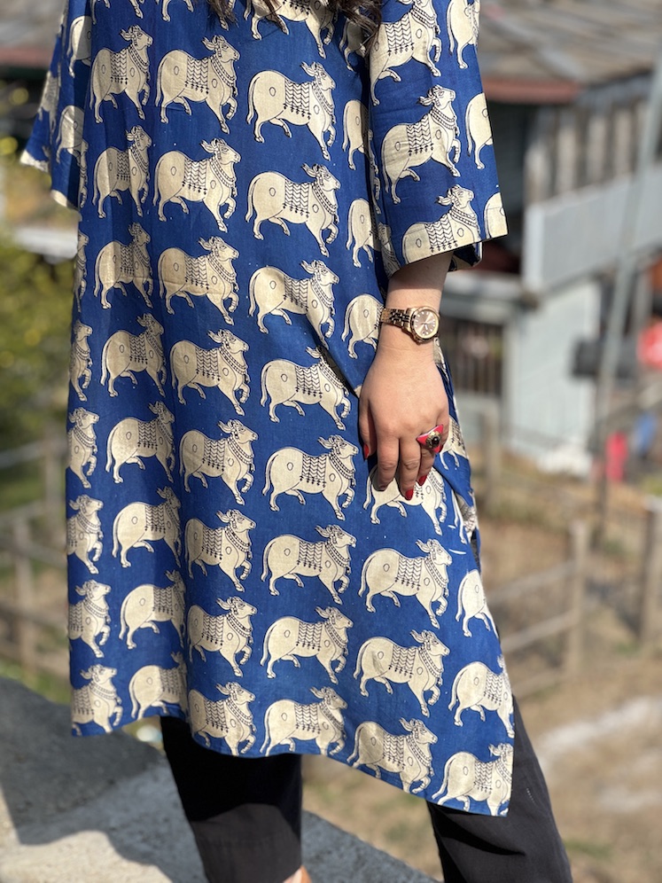 Kalamkari kurta 1