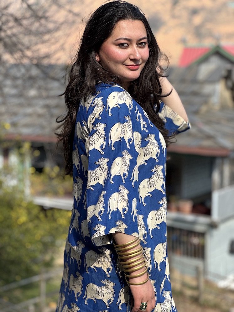 Kalamkari kurta 1