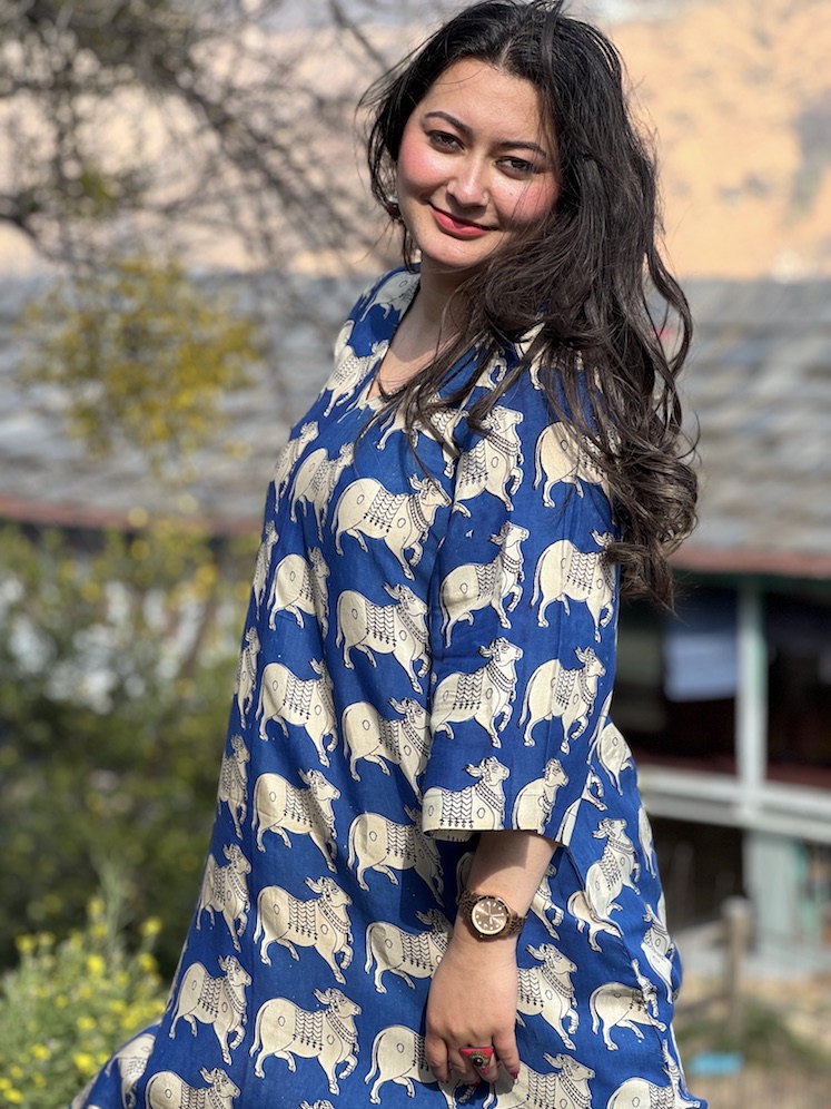Kalamkari kurta 1
