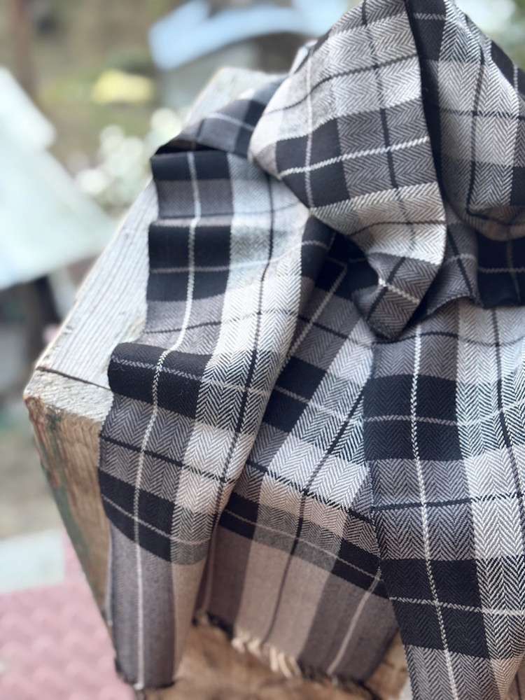 Image of Angora wool muffler 12