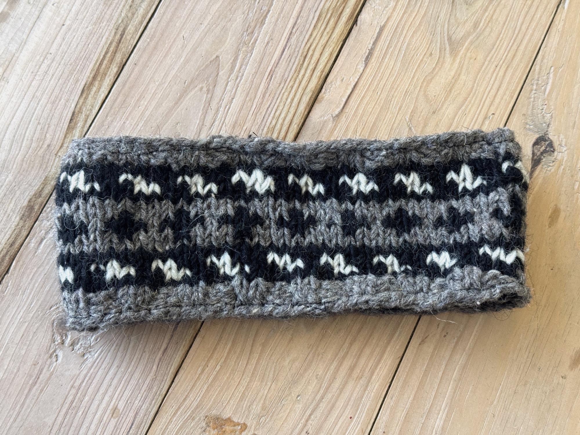 Pure wool ear warmer 30