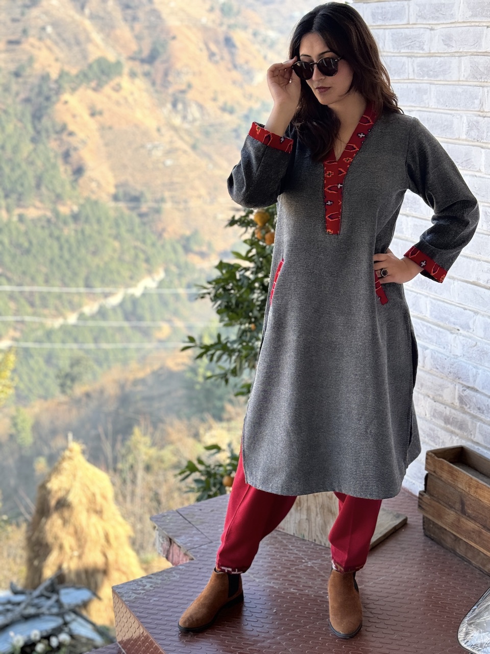 Exclusive Kinnauri kurta