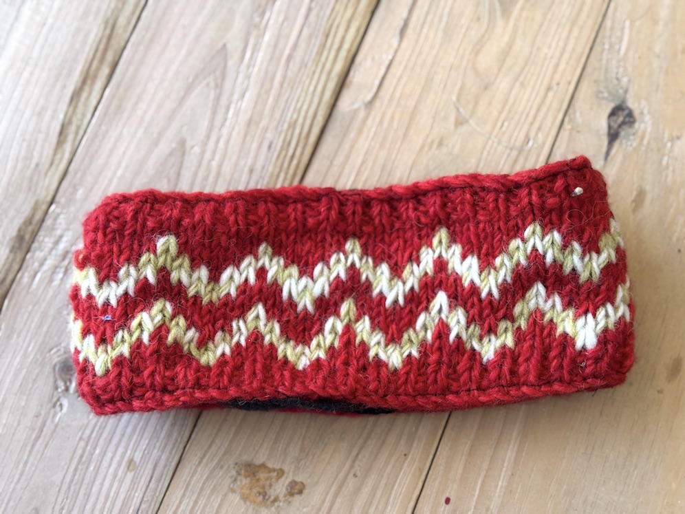 Pure wool ear warmer 4