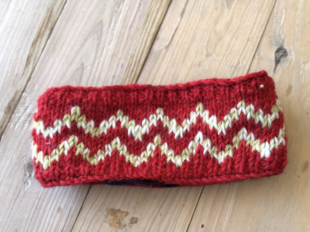 Image of Pure wool ear warmer 4