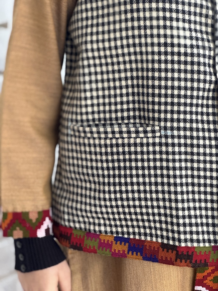 Himachali pure wool straight jacket 3