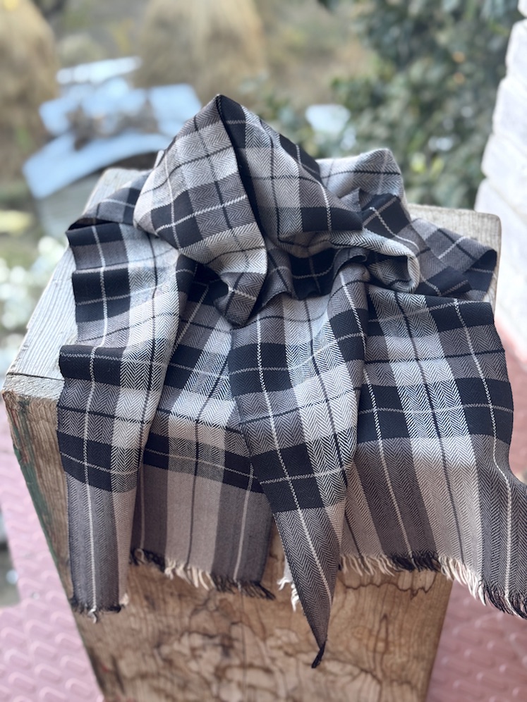 Angora wool muffler 12