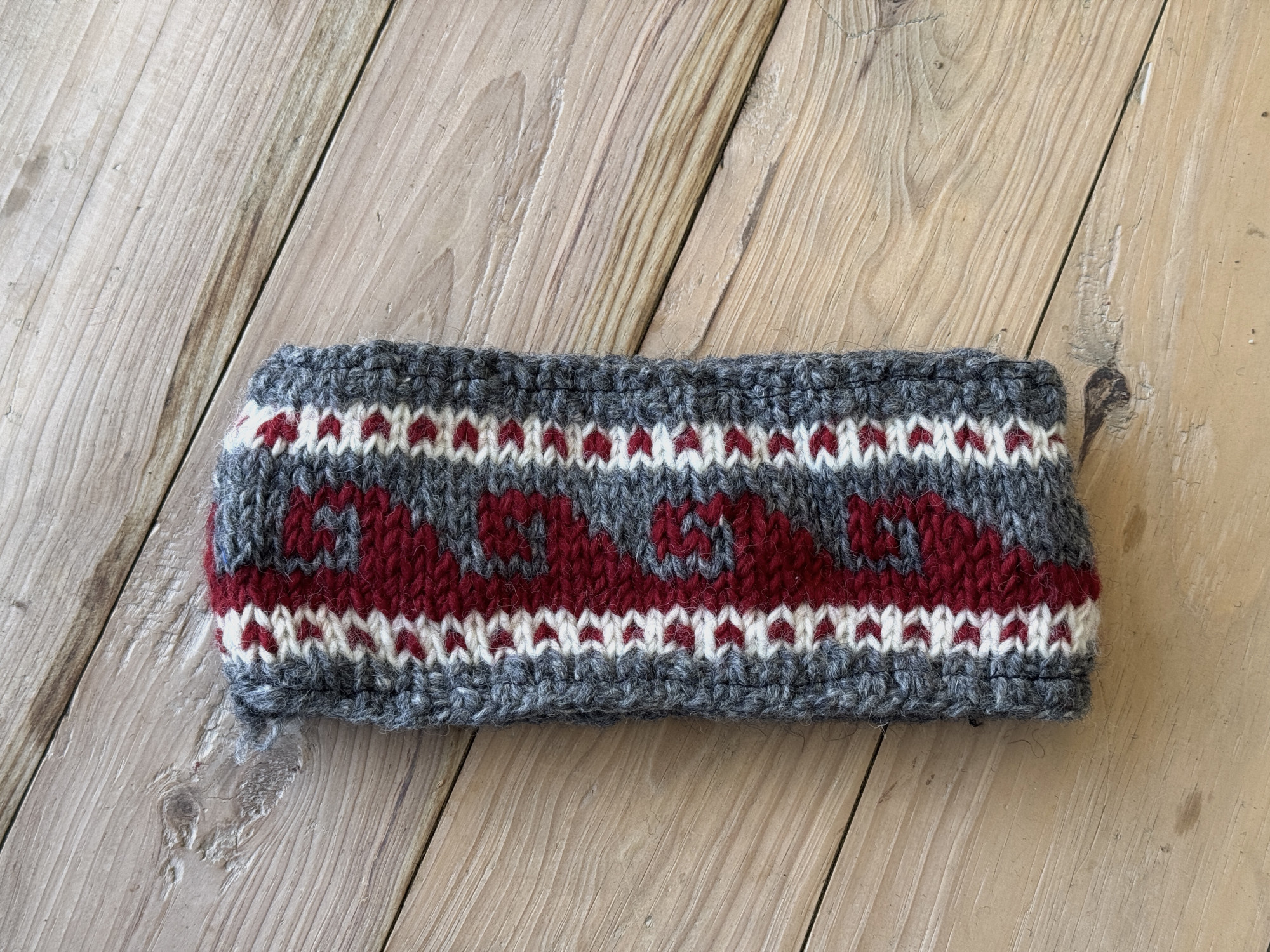 Pure wool ear warmer 31