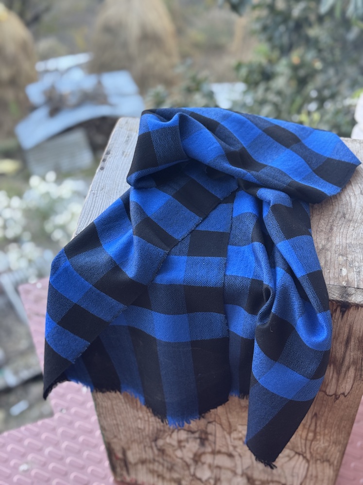 Angora wool muffler 13