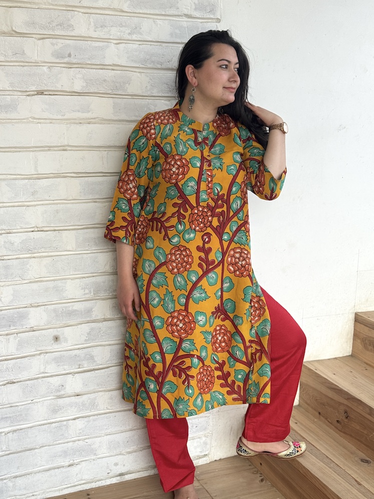 Kalamkari kurta 6