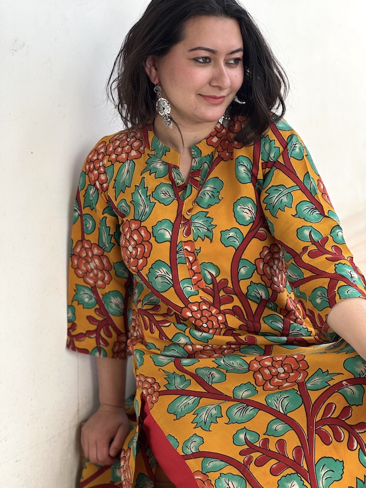 Kalamkari kurta 6