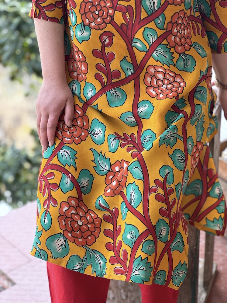 Kalamkari kurta 6