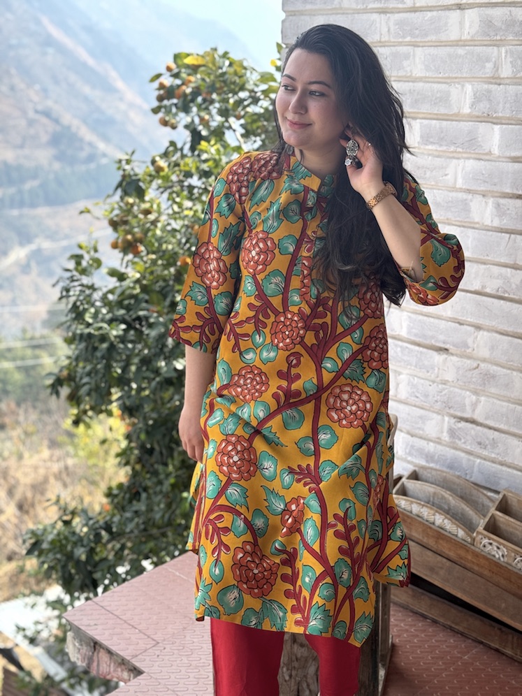 Kalamkari kurta 6