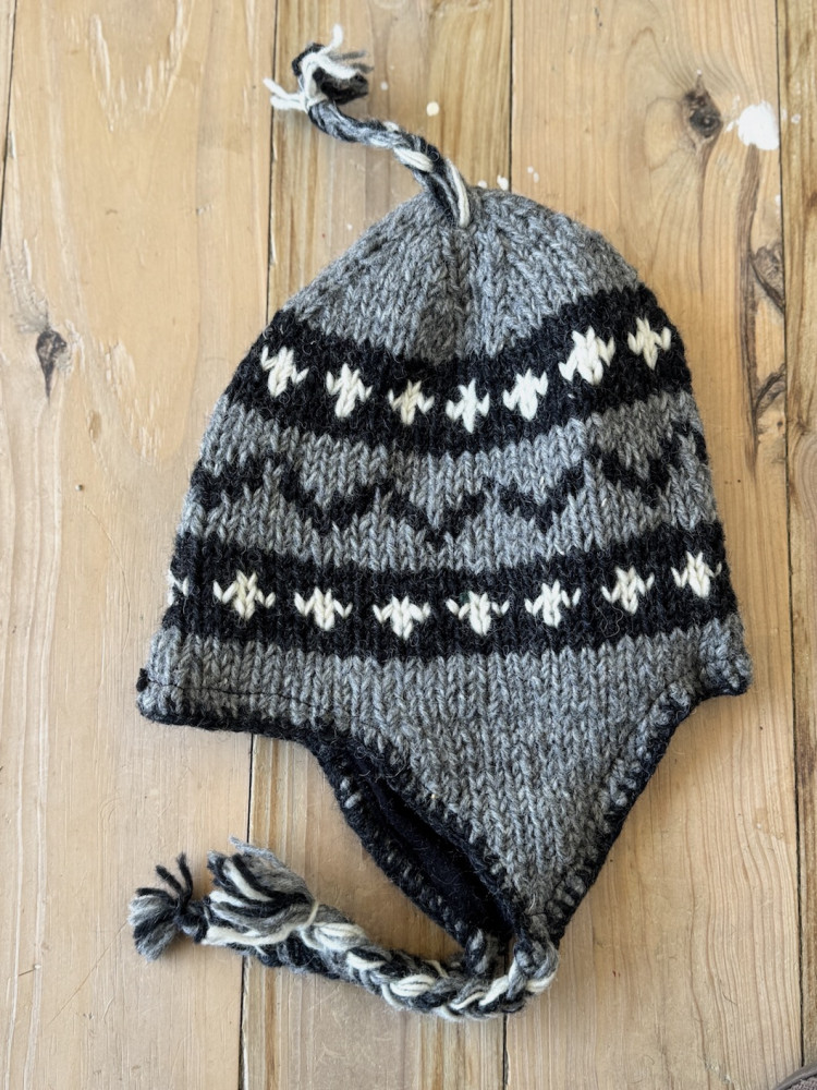 Image of Pure wool cap  with fleece lining 4