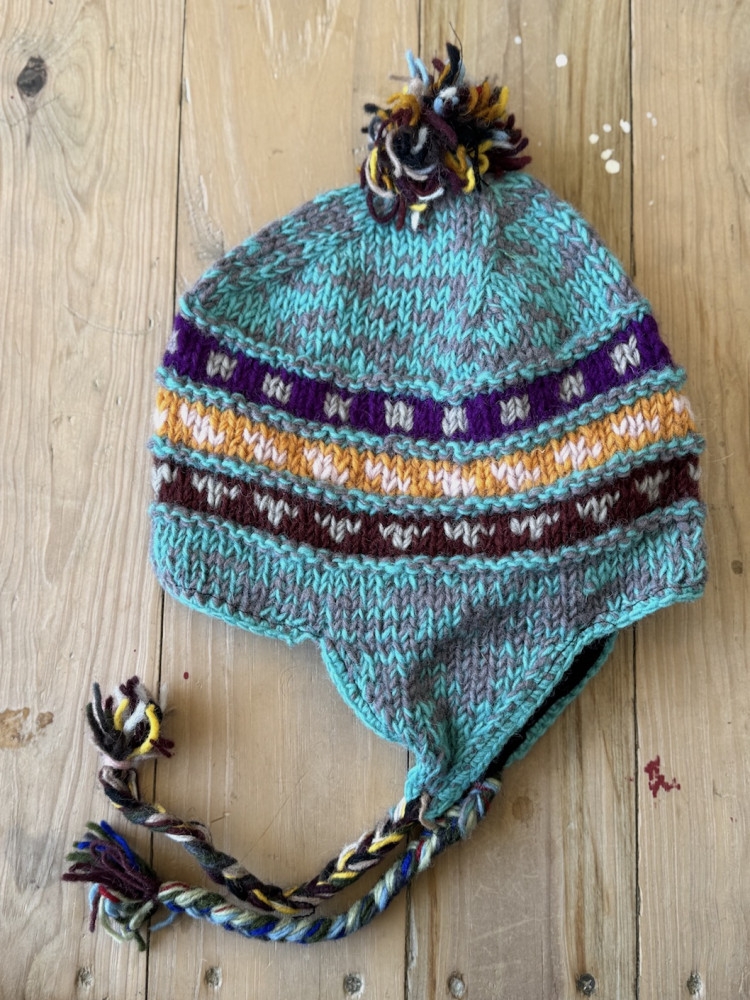 Image of Pure wool cap  with fleece lining 5