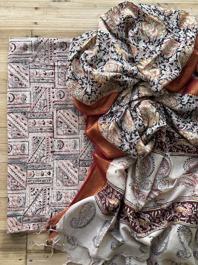 Kalamkari kurta bottom set 9