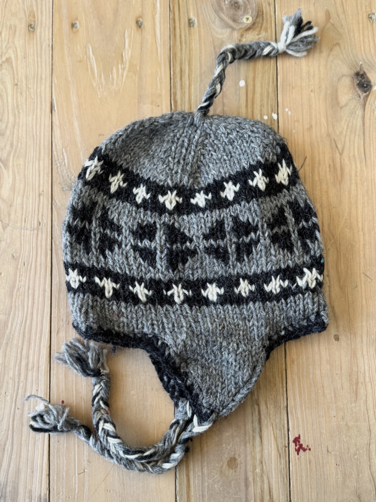 Image of Pure wool cap  with fleece lining 6