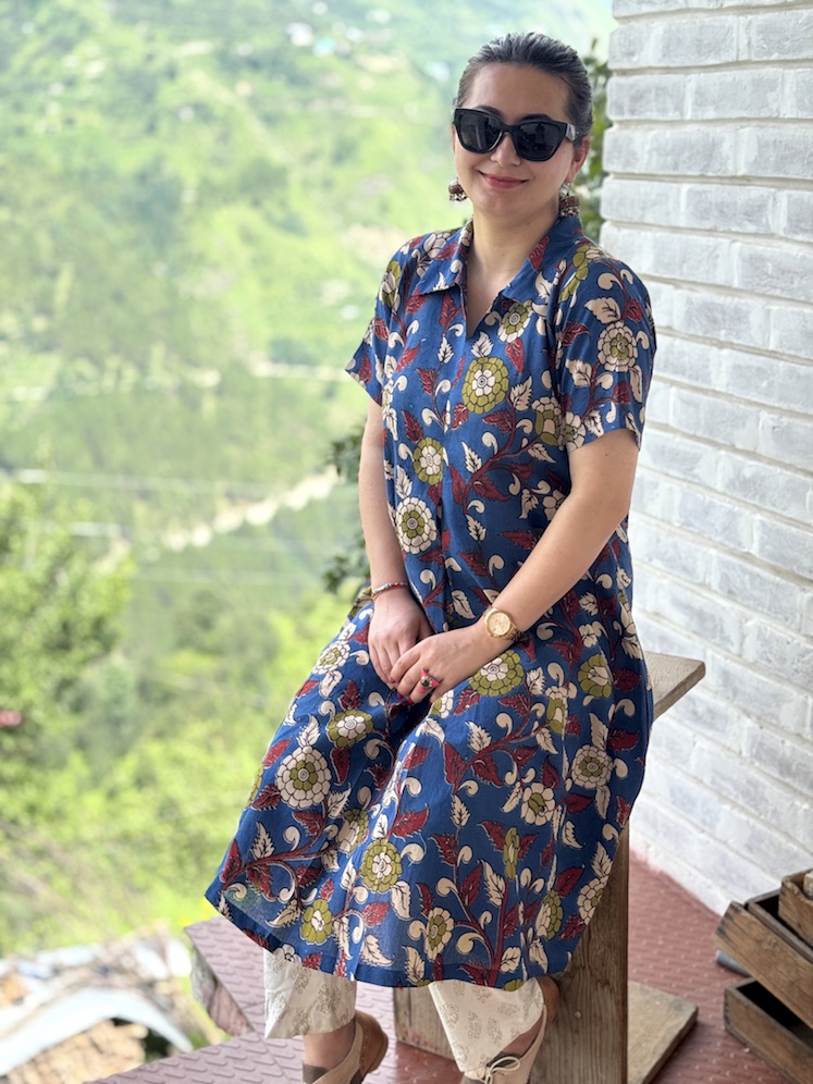 BLUE KALAMKARI