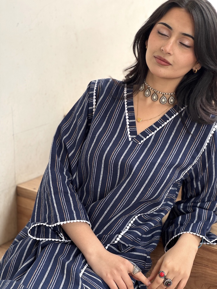 STRIPEY BLUE
