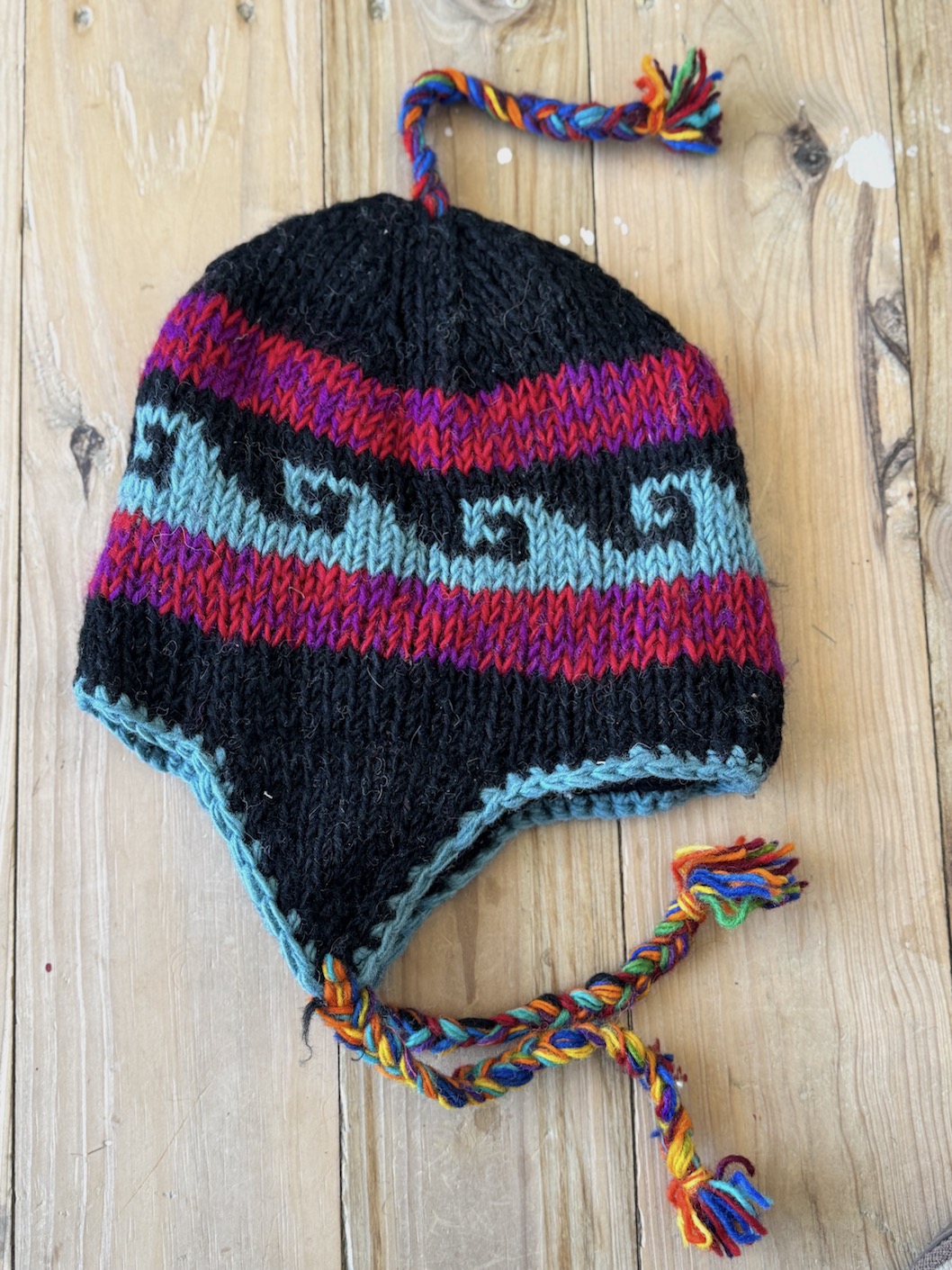 Pure wool cap  with fleece lining 9