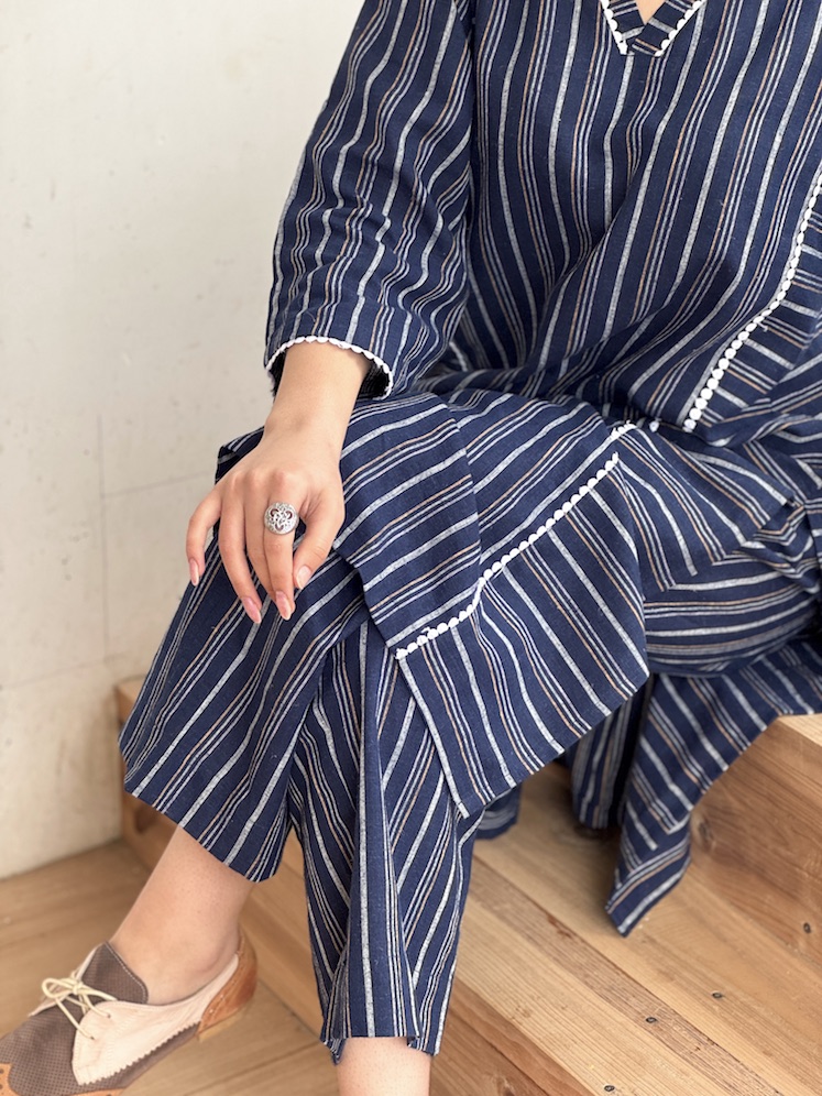 STRIPEY BLUE