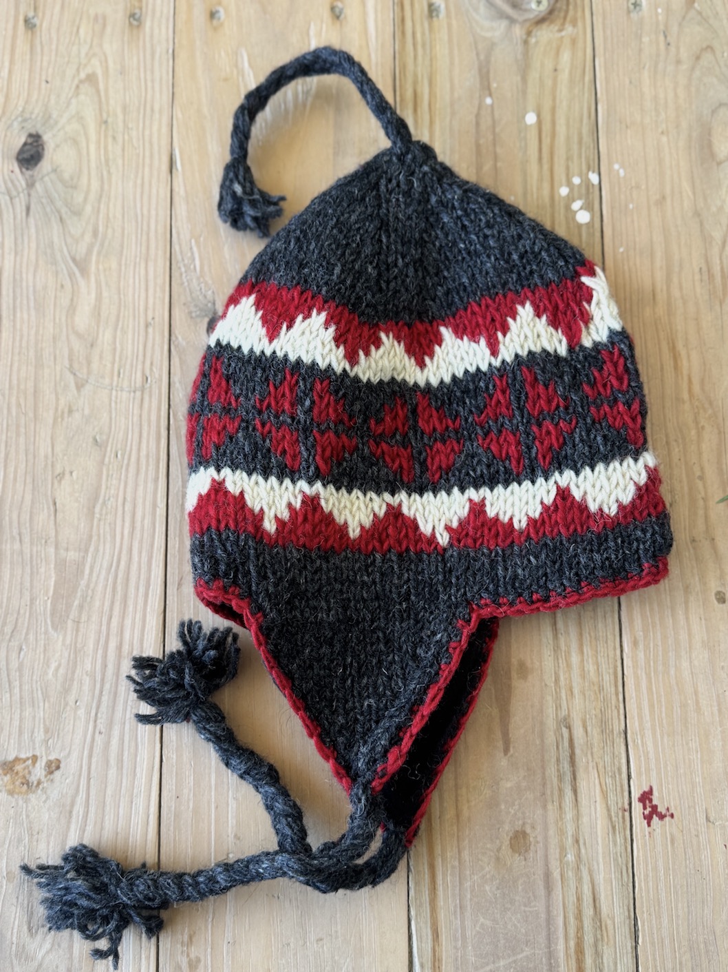 Pure wool cap  with fleece lining 11