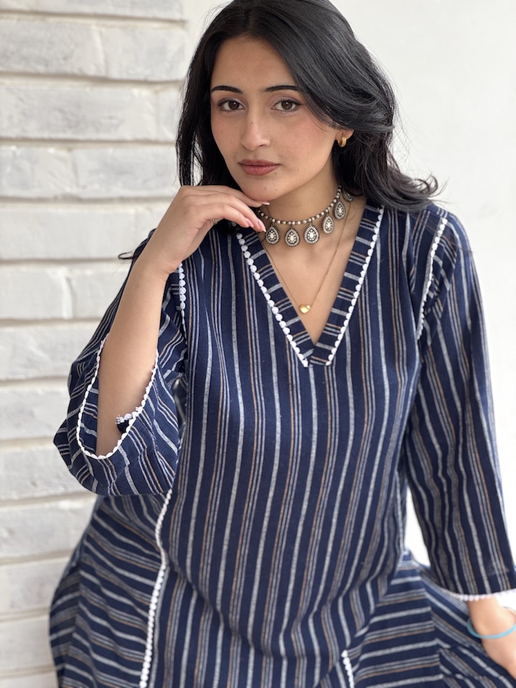 STRIPEY BLUE